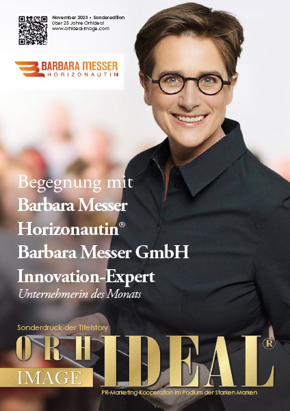 Cover Orhideal IMAGE Magazin Magazin November 2023 mit Barbara Messer - Barbara Messer GmbH