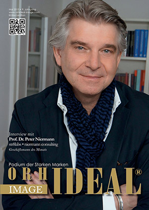 Cover Orhideal IMAGE Magazin Magazin Mai 2013 mit Prof. Dr. Peter Niermann - str8labs • niermann consulting