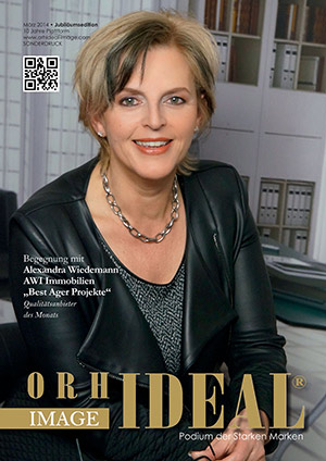 Cover Orhideal IMAGE Magazin Magazin März 2014 mit Alexandra Wiedemann - AWI Immobilien „Best Ager Projekte“