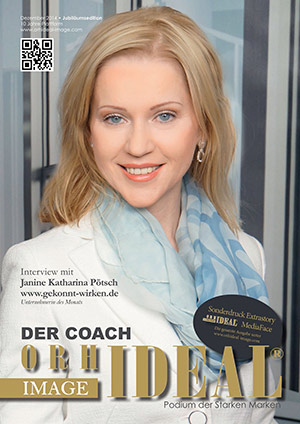 Cover Orhideal IMAGE Magazin Magazin Dezember 2014 mit Janine Katharina Pötsch - www.gekonnt-wirken.de