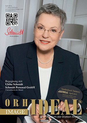 Cover Orhideal IMAGE Magazin Magazin April 2015 mit Ulrike Schmidt - Schmidt Personal GmbH