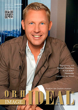 Cover Orhideal IMAGE Magazin Magazin Oktober 2017 mit Torsten Danielsen - N´GUIDE® Networks
