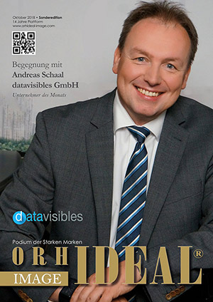 Cover Orhideal IMAGE Magazin Magazin Oktober 2018 mit Andreas Schaal - datavisibles GmbH