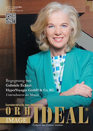 Cover Orhideal IMAGE Magazin Magazin Juni 2019 mit Gabriele Eckert - HyperVoyager GmbH & Co. KG