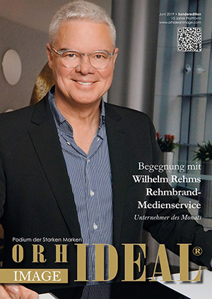 Cover Orhideal IMAGE Magazin Magazin Juni 2019 mit Wilhelm Rehms - Rehmbrand-Medienservice