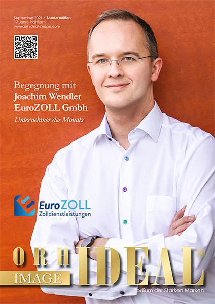 Cover Orhideal IMAGE Magazin Magazin September 2021 mit Joachim Wendler - EuroZOLL GmbH