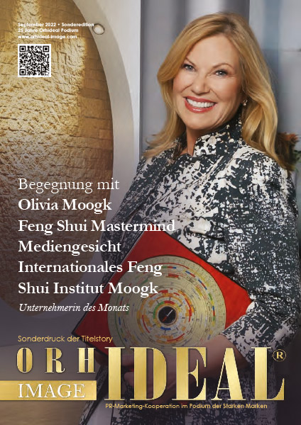 Cover Orhideal IMAGE Magazin Magazin September 2022 mit Olivia Moogk - Internationales Feng Shui Institut Moogk