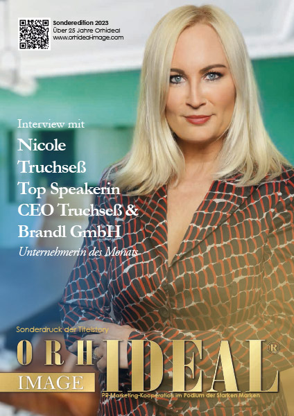 Cover Orhideal IMAGE Magazin Magazin September 2023 mit Nicole Truchseß - Truchseß & Brandl GmbH
