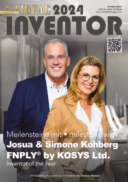 Cover Orhideal IMAGE Magazin Magazin April 2024 mit Josua & Simone Kohberg - FNPLY® by KOSYS Ltd.