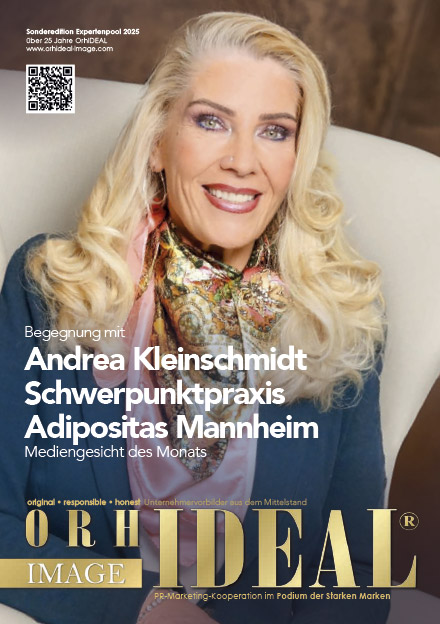 Cover Orhideal IMAGE Magazin Magazin Juni 2025 mit Andrea Kleinschmidt - Schwerpunktpraxis Adipositas Mannheim