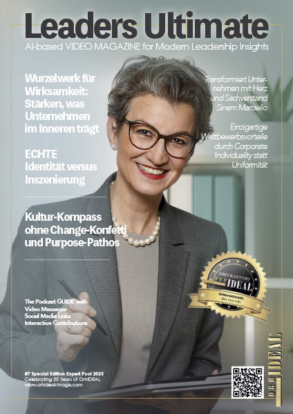 Cover Orhideal IMAGE Magazin Magazin September 2025 mit Sinem Marciello - Marciello Consulting GmbH