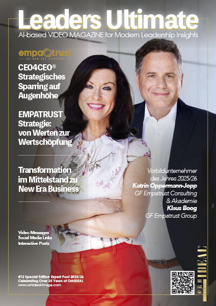 Cover Orhideal IMAGE Magazin Magazin November 2025 mit Katrin Oppermann-Jopp - GF Consulting & Akademie - Klaus Boog - GF Empatrust Group