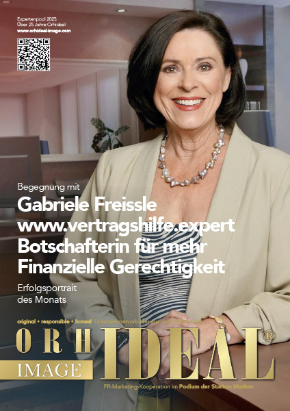 Cover Orhideal IMAGE Magazin Magazin Dezember 2025 mit Gabriele Freissle - Vertragshilfe 24