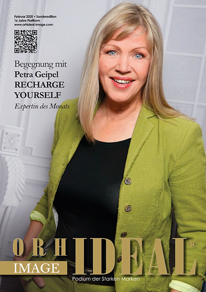Cover Orhideal IMAGE Magazin Magazin Februar 2020 mit Petra Geipel - Recharge Yourself