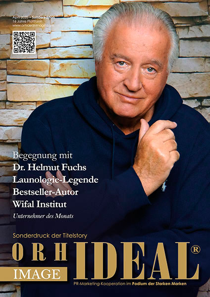 Cover Orhideal IMAGE Magazin Magazin April 2020 mit Dr. Helmut Fuchs - Wifal Institut, Bestseller-Autor