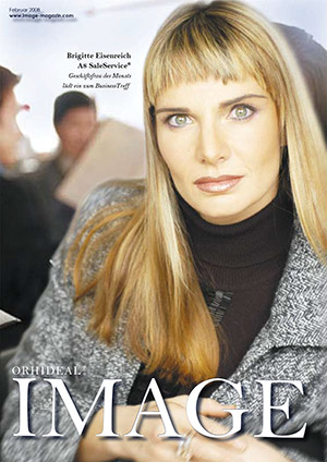 Cover Orhideal IMAGE Magazin Magazin Februar 2008 mit Brigitte Eisenreich - A8 SaleService