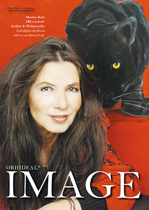 Cover Orhideal IMAGE Magazin Magazin März 2008 mit Marion Karr - MK exclusiv