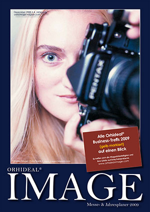 Cover Orhideal IMAGE Magazin Magazin Dezember 2008 mit Orhidea Briegel - Orhideal IMAGE