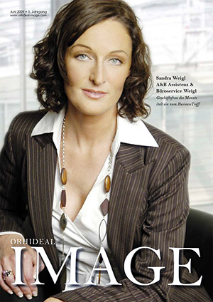 Cover Orhideal IMAGE Magazin Magazin Juni 2009 mit Sandra Weigl - A&B Assistenz & Büroservice Weigl
