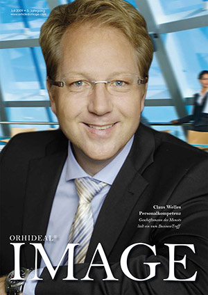 Cover Orhideal IMAGE Magazin Magazin Juli 2009 mit Claus Welles - Personalkompetenz