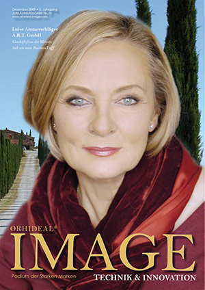 Cover Orhideal IMAGE Magazin Magazin Dezember 2009 mit Luise Ammerschläger - A.R.T. GmbH