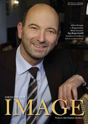 Cover Orhideal IMAGE Magazin Magazin Mai 2010 mit Alfons Sittinger - XperRegio GmbH