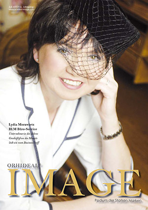 Cover Orhideal IMAGE Magazin Magazin Juli 2010 mit Lydia Morawietz - BLM Büro-Service