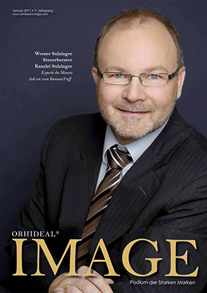 Cover Orhideal IMAGE Magazin Magazin Januar 2011 mit Werner Sulzinger - Steuerberater