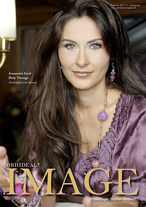 Cover Orhideal IMAGE Magazin Magazin Februar 2011 mit Jeannette Graf - Holy Vintage