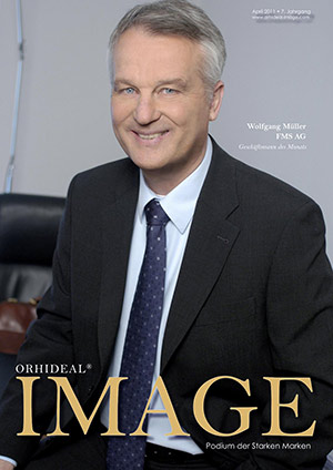 Cover Orhideal IMAGE Magazin Magazin April 2011 mit Wolfgang Müller - FMS AG