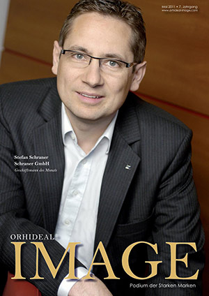 Cover Orhideal IMAGE Magazin Magazin Mai 2011 mit Stefan Schraner - Schraner GmbH