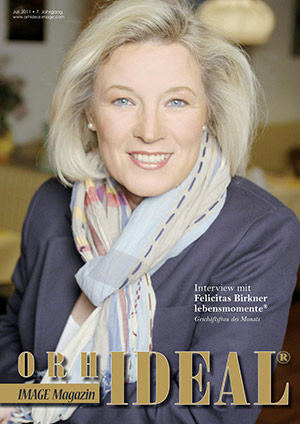 Cover Orhideal IMAGE Magazin Magazin Juli 2011 mit Felicitas Birkner - lebensmomente