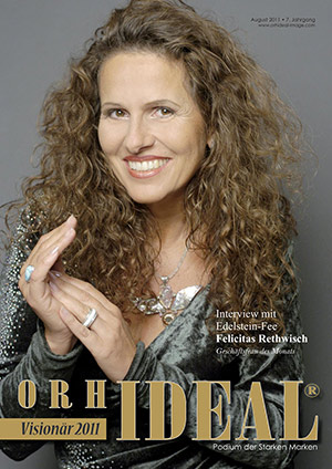 Cover Orhideal IMAGE Magazin Magazin August 2011 mit Felicitas Rethwisch - Edelstein-Fee