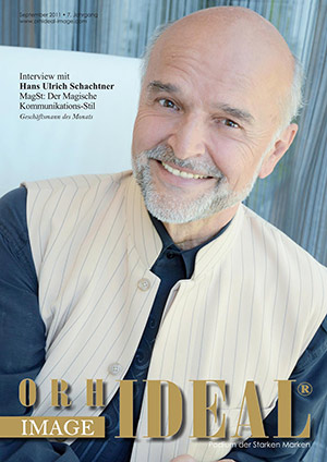 Cover Orhideal IMAGE Magazin Magazin September 2011 mit Hans Ulrich Schachtner - MagSt: Der Magische Kommunikations-Stil