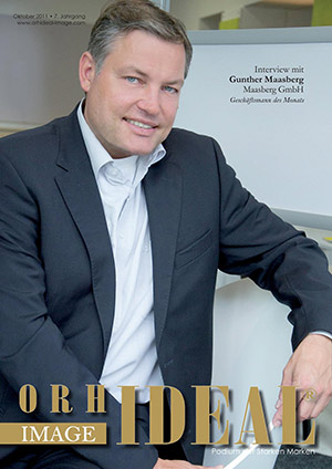 Cover Orhideal IMAGE Magazin Magazin Oktober 2011 mit Gunther Maasberg - Maasberg GmbH