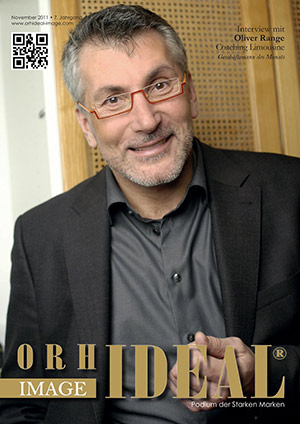 Cover Orhideal IMAGE Magazin Magazin November 2011 mit Oliver Range - Coaching Limousine