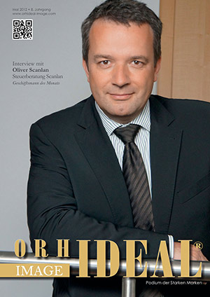 Cover Orhideal IMAGE Magazin Magazin Mai 2012 mit Oliver Scanlan - Steuerberatung Scanlan