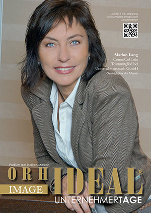 Cover Orhideal IMAGE Magazin Magazin Juli 2012 mit Marion Lang - CommCoCo.de, Teammitglied bei Unternehmercoach GmbH