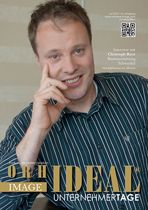 Cover Orhideal IMAGE Magazin Magazin Juli 2012 mit Christoph Rave - Raumausstattung Schwenkel