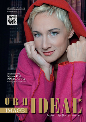 Cover Orhideal IMAGE Magazin Magazin Januar 2013 mit Myriam Krall - PORTADONNA