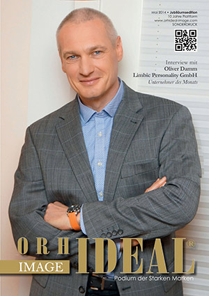 Cover Orhideal IMAGE Magazin Magazin Mai 2014 mit Oliver Damm - Limbic Personality GmbH