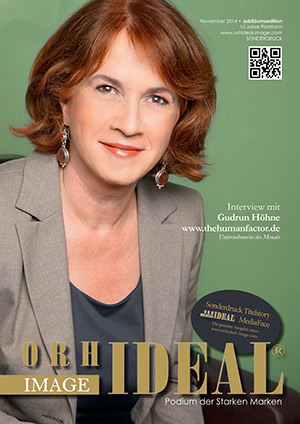 Cover Orhideal IMAGE Magazin Magazin November 2014 mit Gudrun Höhne - www.thehumanfactor.de