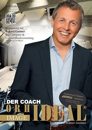 Cover Orhideal IMAGE Magazin Magazin Dezember 2014 mit Roland Gartner - Bag Company & Gartner Businesstraining