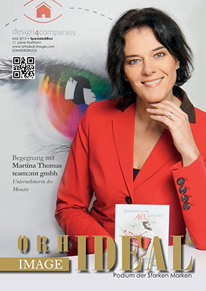 Cover Orhideal IMAGE Magazin Magazin Mai 2015 mit Martina Thomas - team::mt gmbh