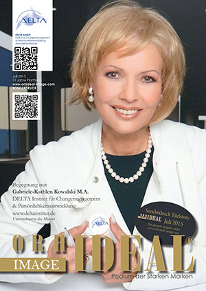 Cover Orhideal IMAGE Magazin Magazin Juli 2015 mit Gabriele-Kathlen Kowalski M.A. - DELTA Institut für Changemanagement & Persönlichkeitsentwicklung www.deltainstitut.de