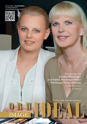 Cover Orhideal IMAGE Magazin Magazin Januar 2016 mit Jennifer Frimberger und Sabine Frimberger-Maier - Frimberger Personalleasing