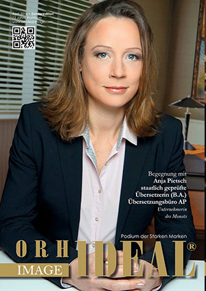 Cover Orhideal IMAGE Magazin Magazin April 2016 mit Anja Pietsch - Übersetzungsbüro AP