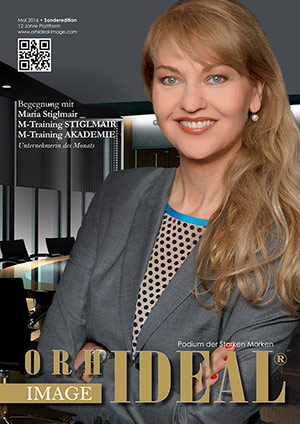 Cover Orhideal IMAGE Magazin Magazin Mai 2016 mit Maria Stiglmair - M-Training AKADEMIE