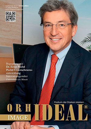 Cover Orhideal IMAGE Magazin Magazin September 2016 mit Dr. Ernst Pechtl - Pechtl Unternehmensentwicklung