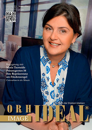 Cover Orhideal IMAGE Magazin Magazin November 2016 mit Maria Tsertsidis - Prinzregenten 54